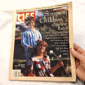 Life Magazine June 1995 The Simpson Children Vintage Clint Eastwood Meryl Sterrp